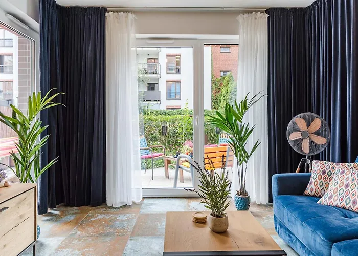 Apartmán Riverside Garden Marina Gdaňsk