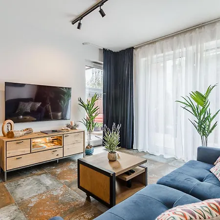 Апартаменты Riverside Garden Marina Гданьск